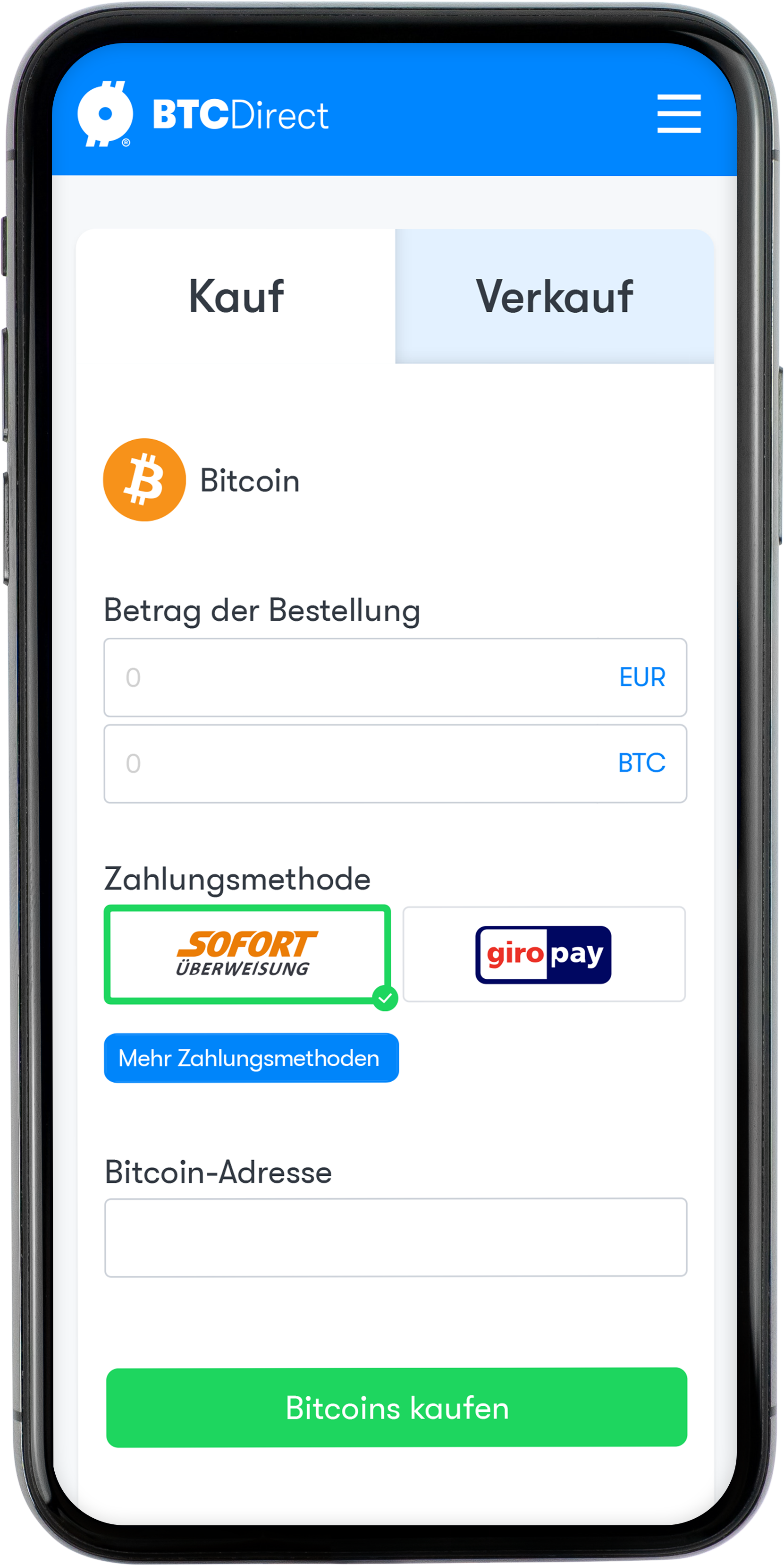 Kauf von Bitcoin Kauf von Bitcoin