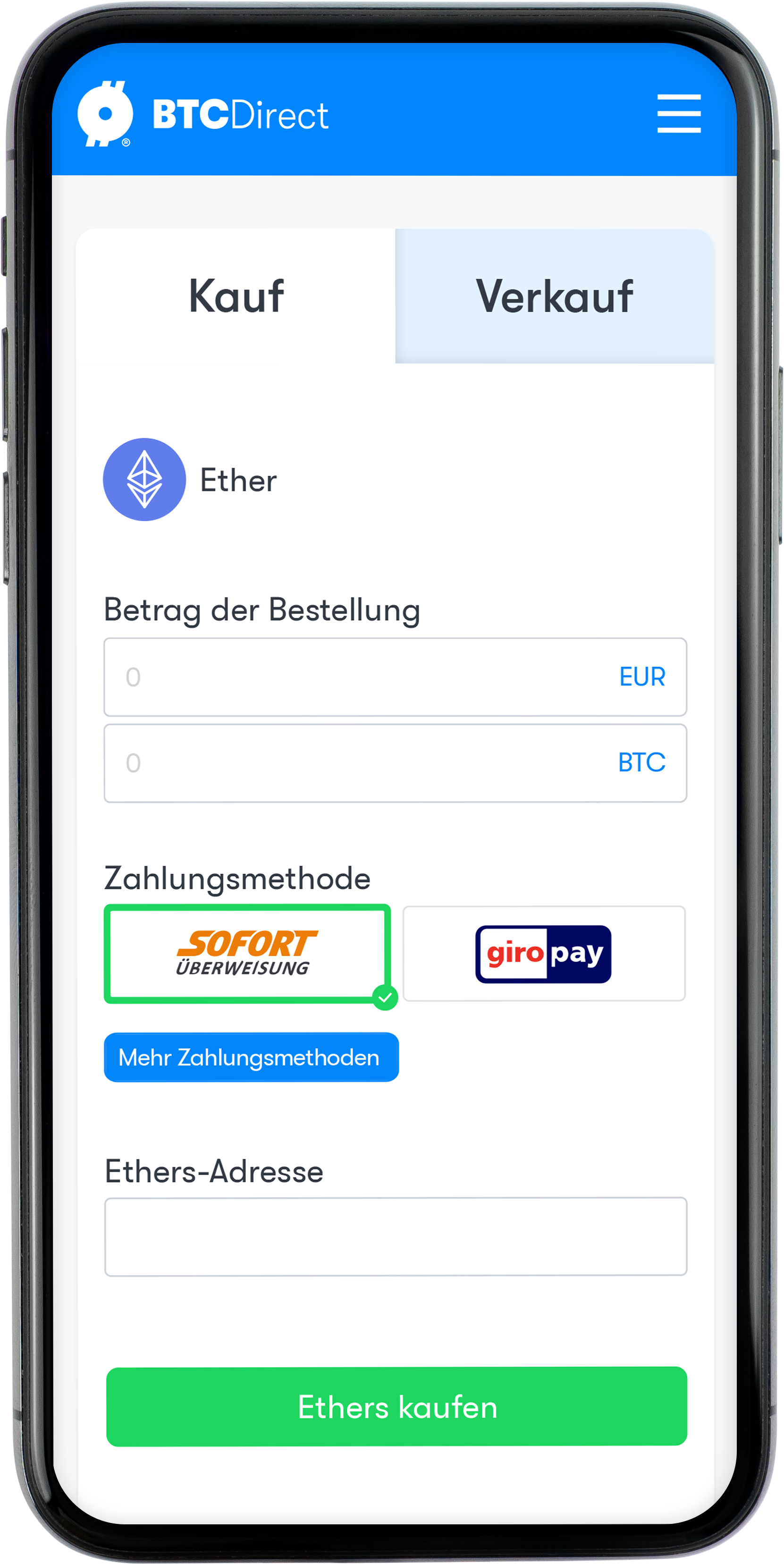 Kauf von Ethereum Kauf von Ethereum