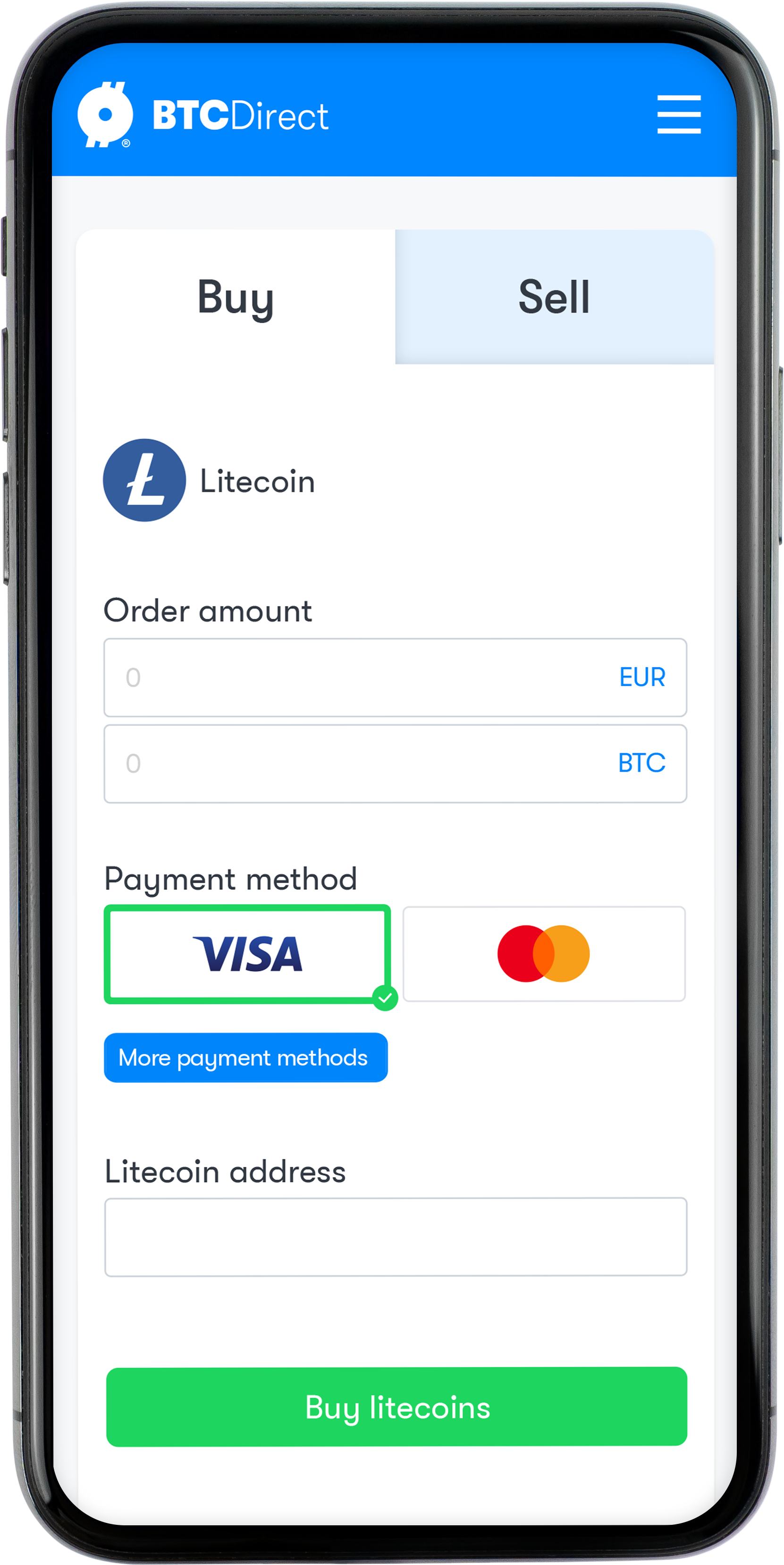 Buying litecoin (LTC) Buying litecoin (LTC)