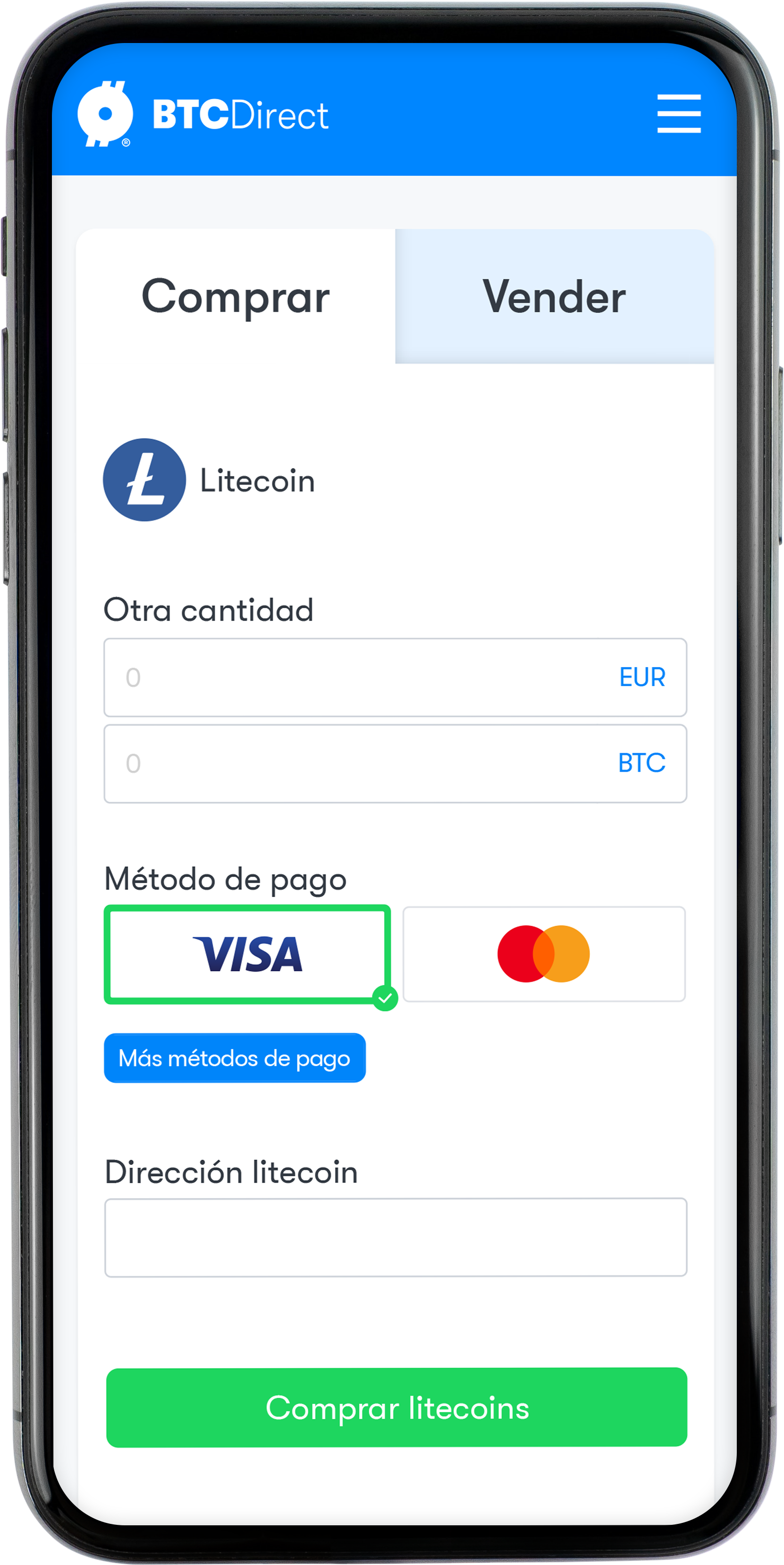 Comprar litecoin (LTC) Comprar litecoin (LTC)