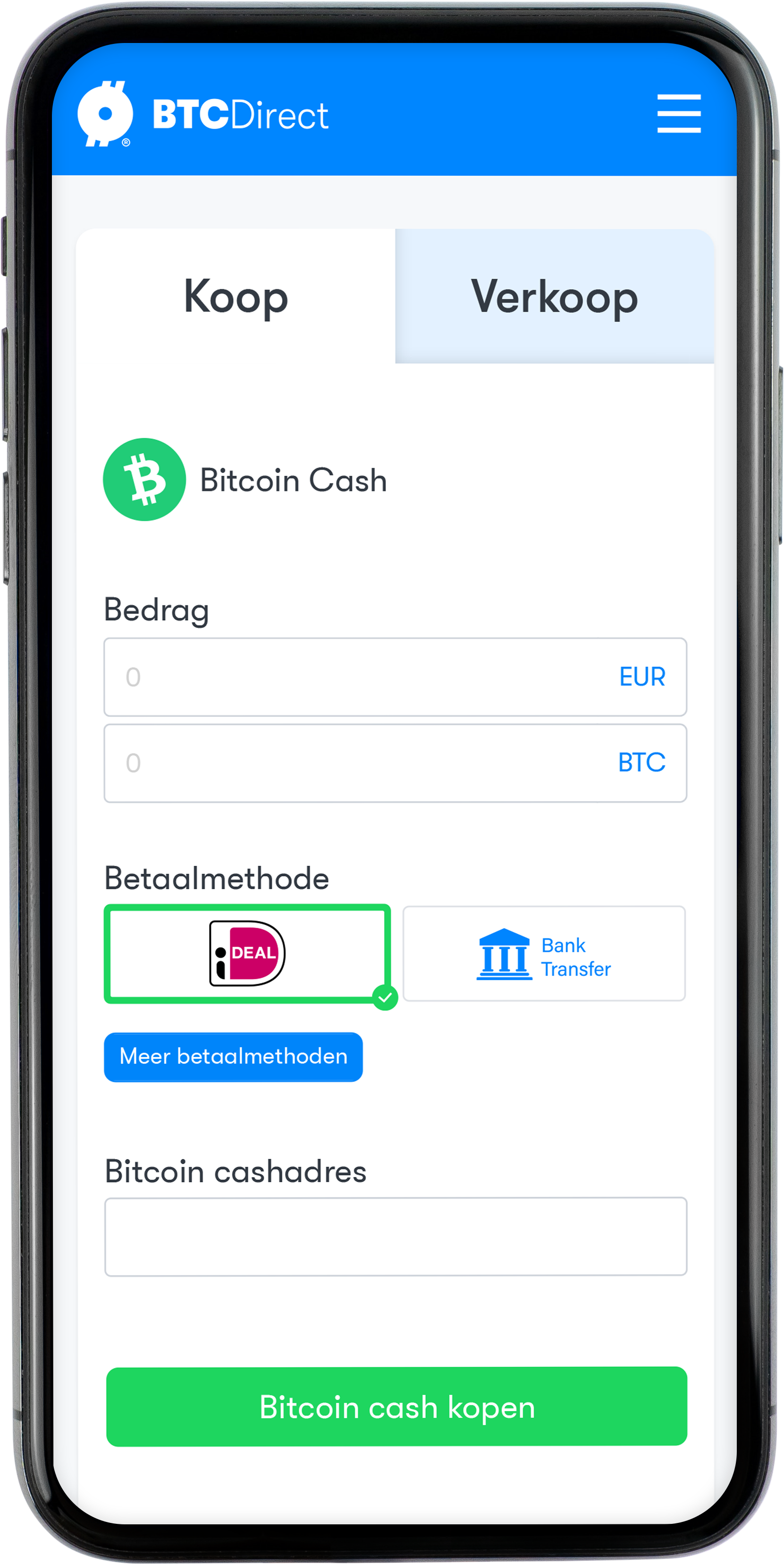 Veilig Bitcoin Cash kopen Veilig Bitcoin Cash kopen