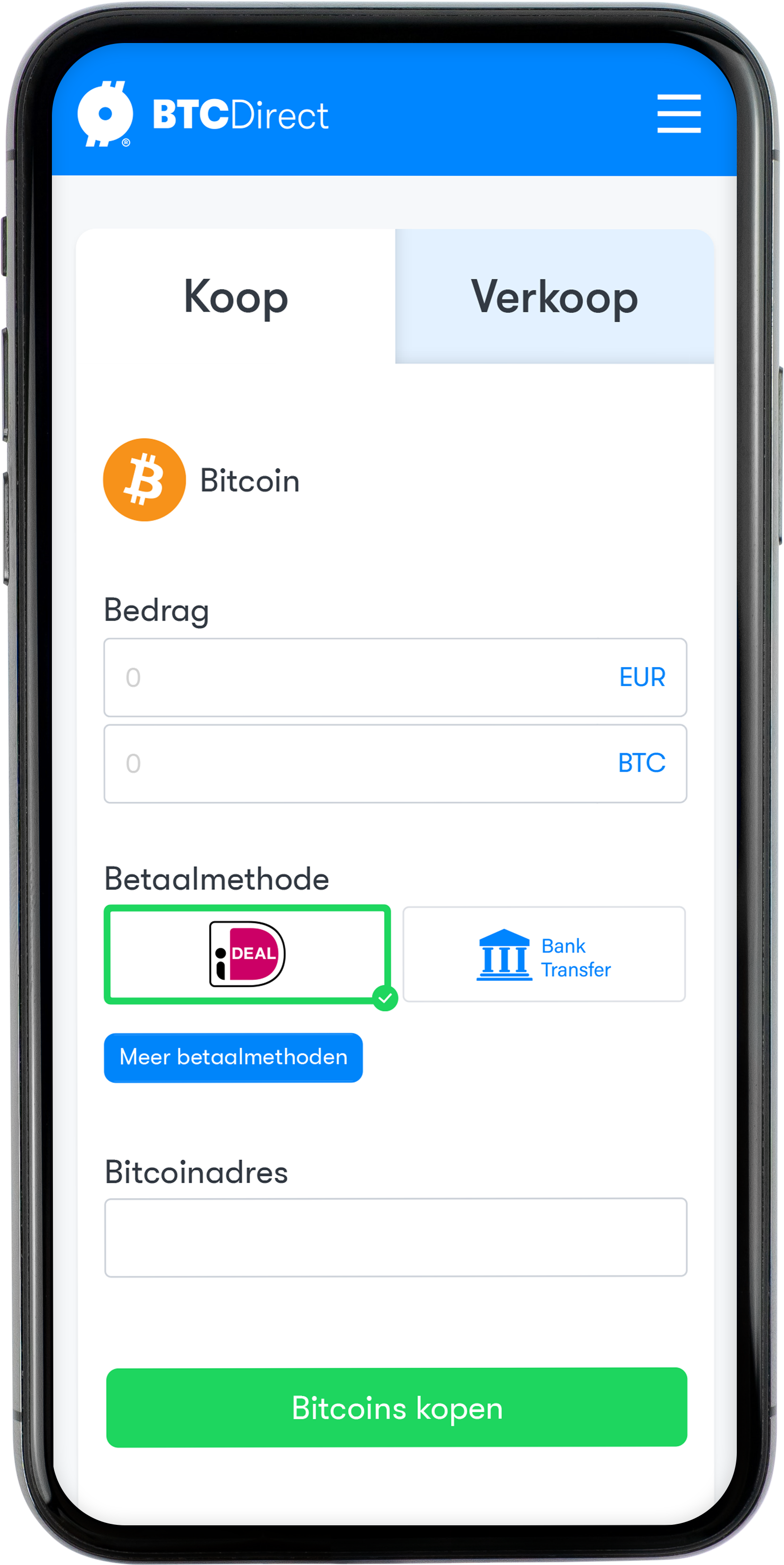 In 3 simpele stappen je eerste Bitcoin In 3 simpele stappen je eerste Bitcoin